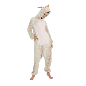 Onesie Kigurumi Renne Blanc