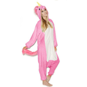 Onesie Kigurumi Licorne Rose