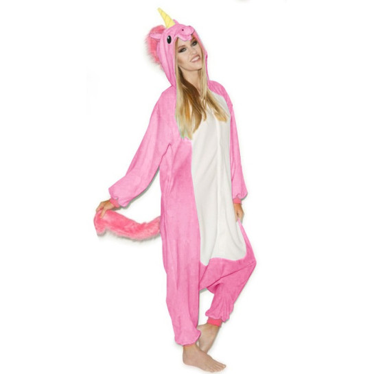 Onesie Kigurumi Licorne Rose