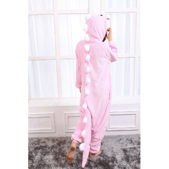 Onesie Kigurumi Dragon Rose