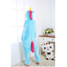 Onesie Kigurumi Licorne Turquoise