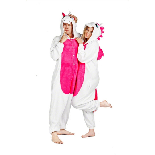 Onesie Kigurumi Licorne Blanche